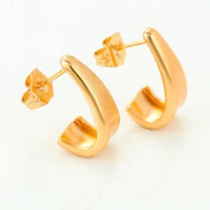 Fashion Gold Plated Stud Earrings